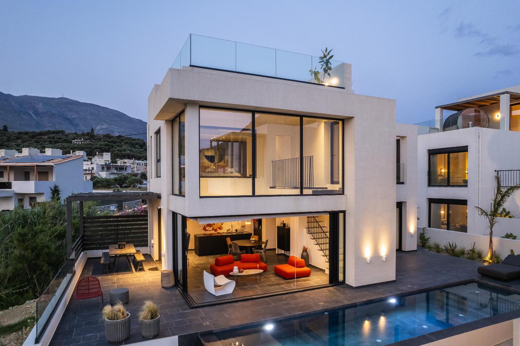 Mayeia Villas Plakias Bagian luar foto